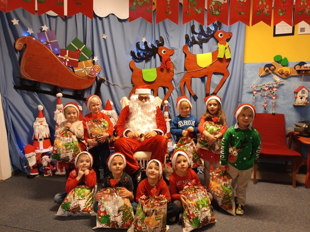 Święty Mikołaj odwiedził nasze przedszkole